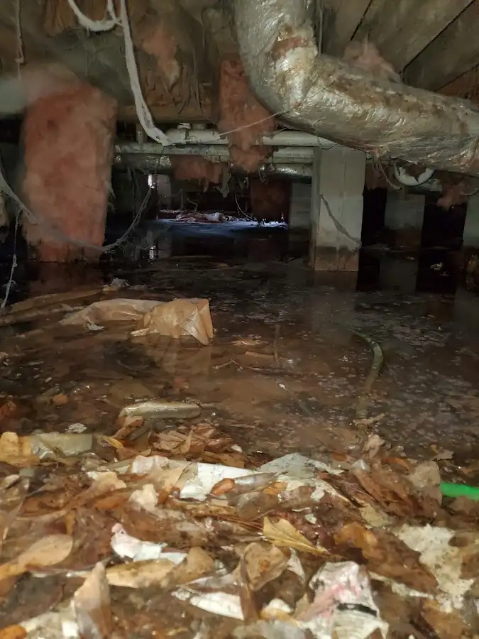Crawl space flood assessment for Leak Detection & Repair in Del City